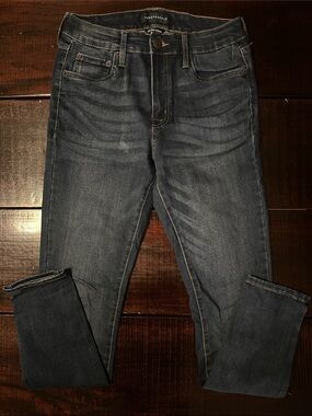 Aeropostale Slim Dark Wash Blue Jeans